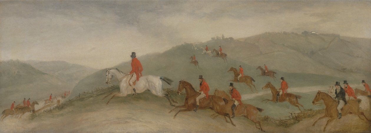 Caza del zorro: jinetes de carretera o cobardes de Richard Barrett Davis