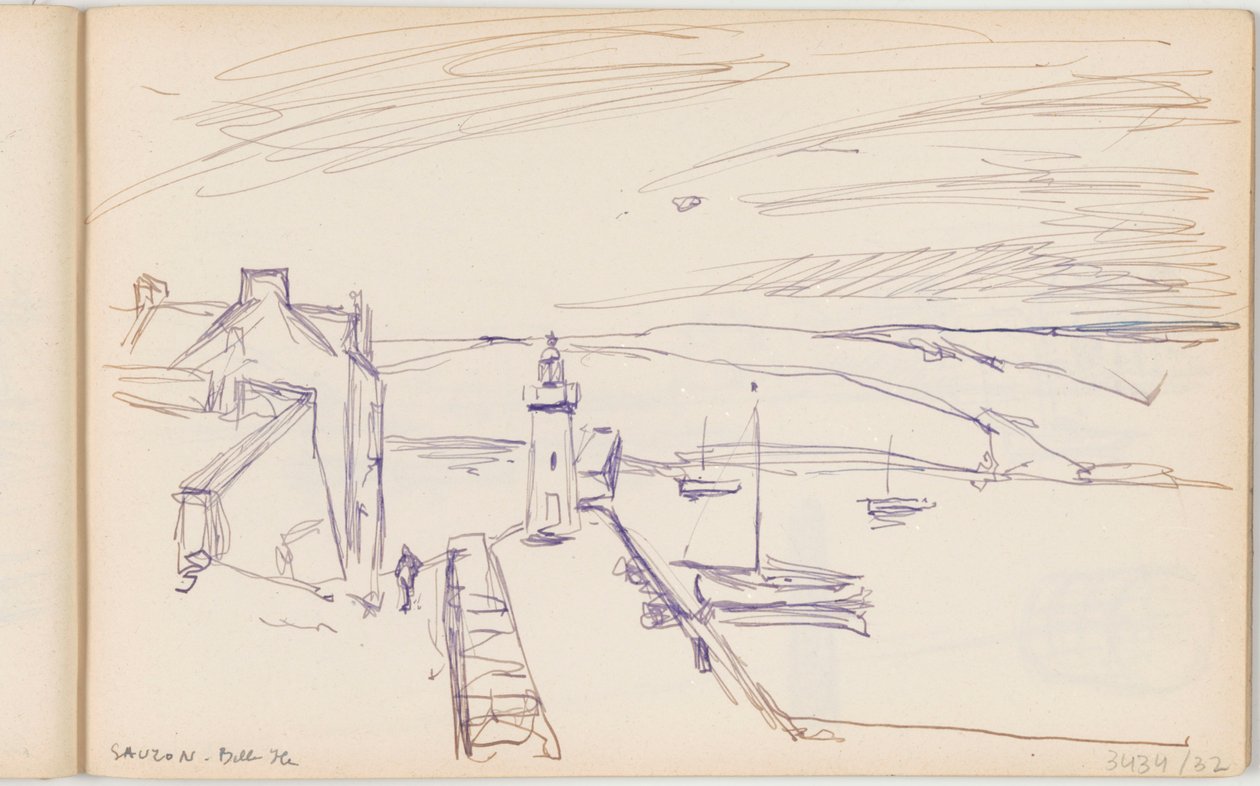Sauzon, Belle-Île-en-Mer de Richard Baseleer