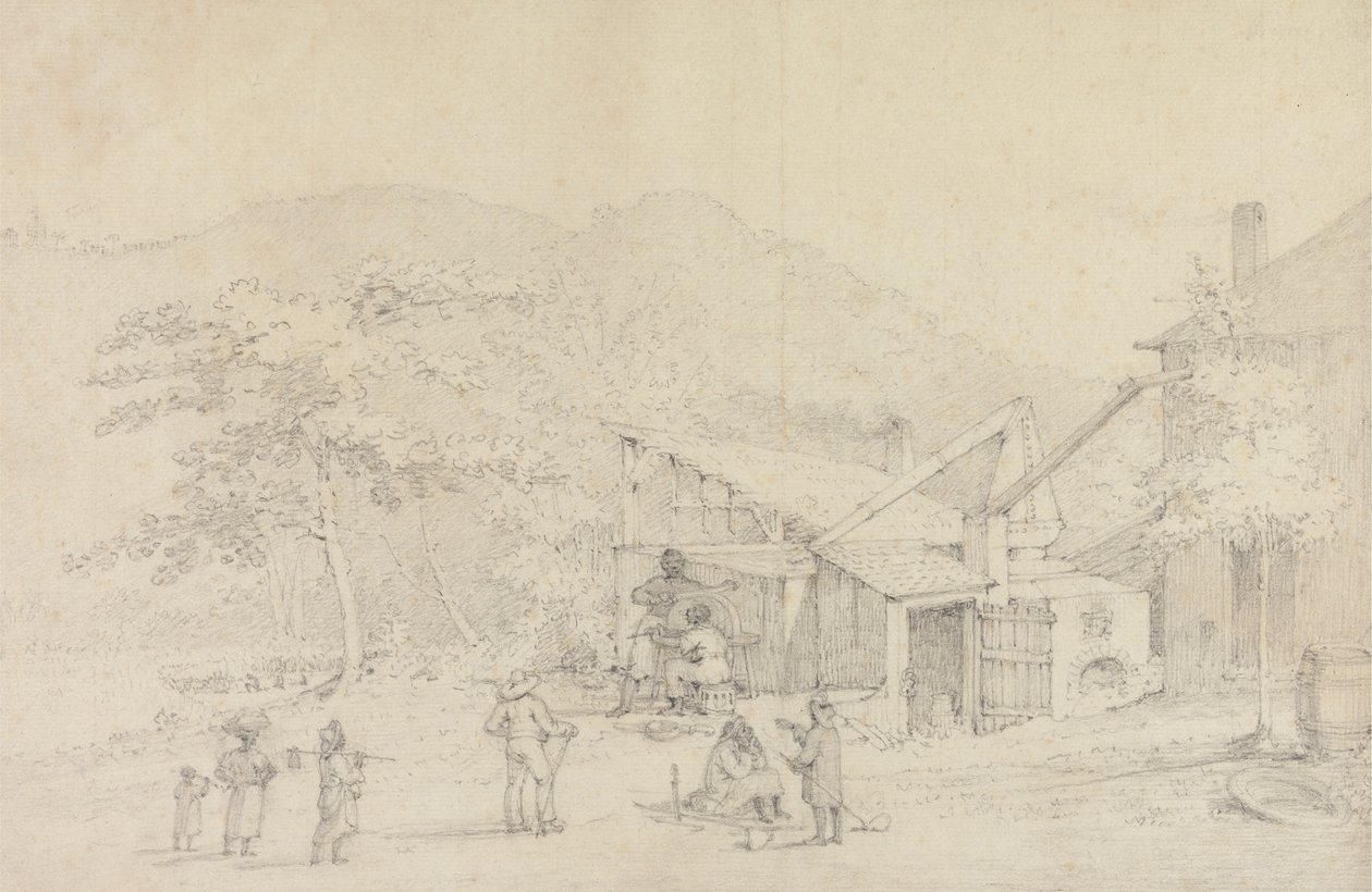 Preparación para el campo, Trinidad de Richard Bridgens