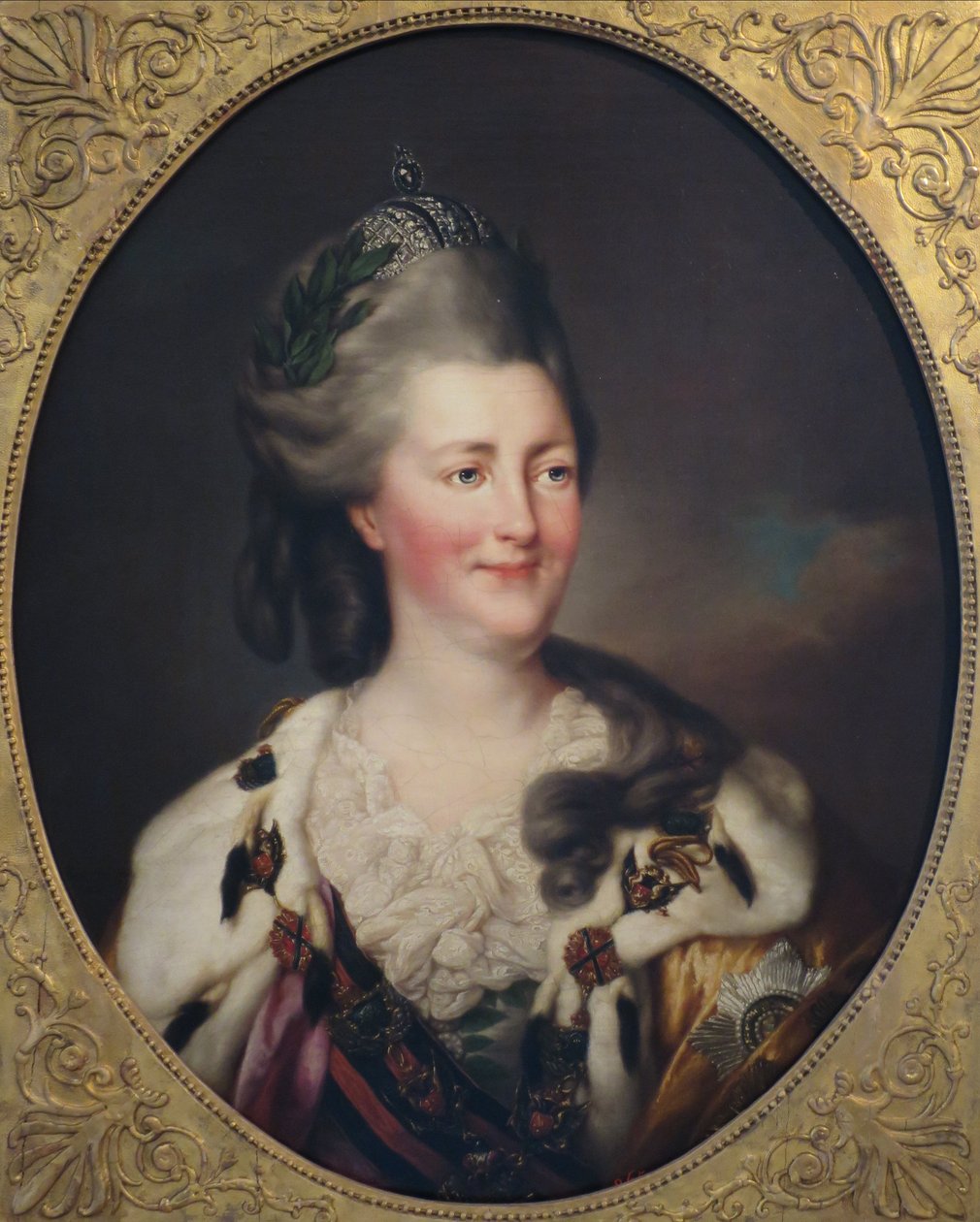 Retrato de Catalina II de Richard Brompton