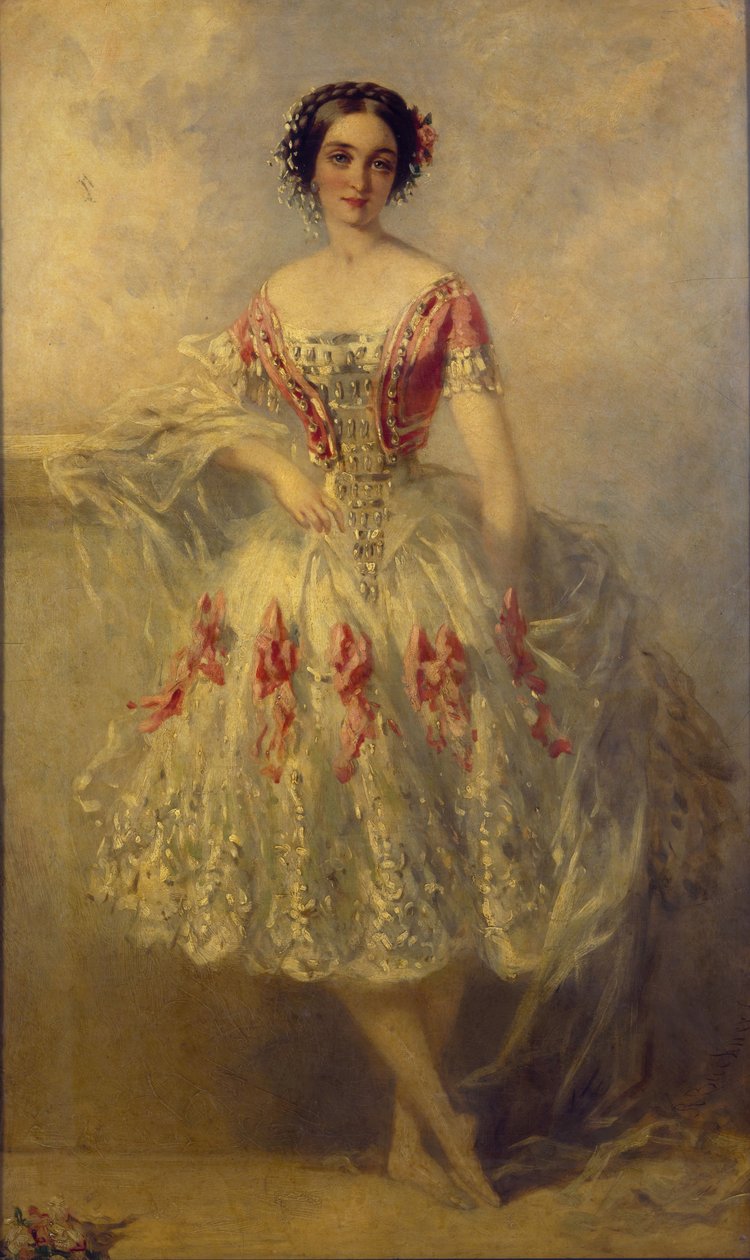 Retrato de Marie-Adeline Plunkett, 1854 de Richard Buckner