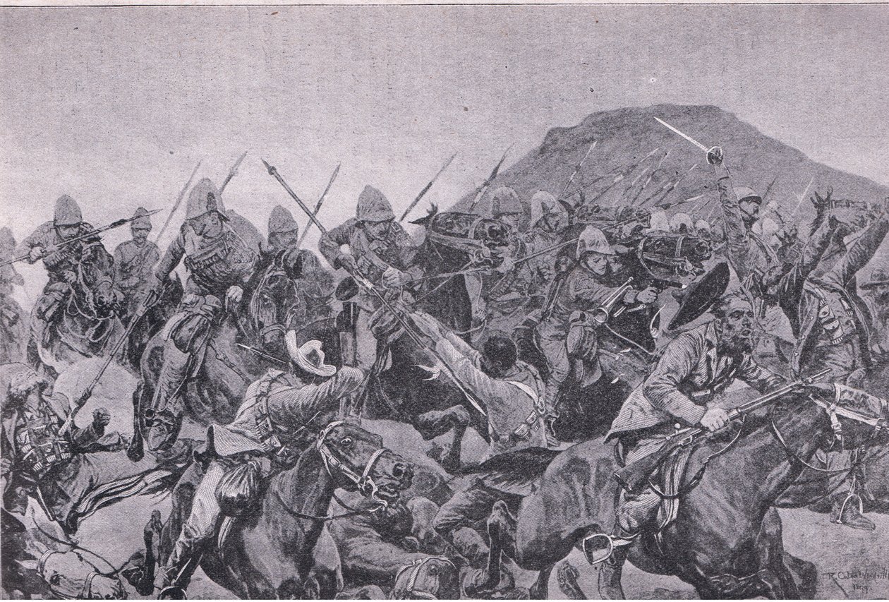 La Batalla de Elandslaagte: la carga de caballería de Richard Caton II Woodville
