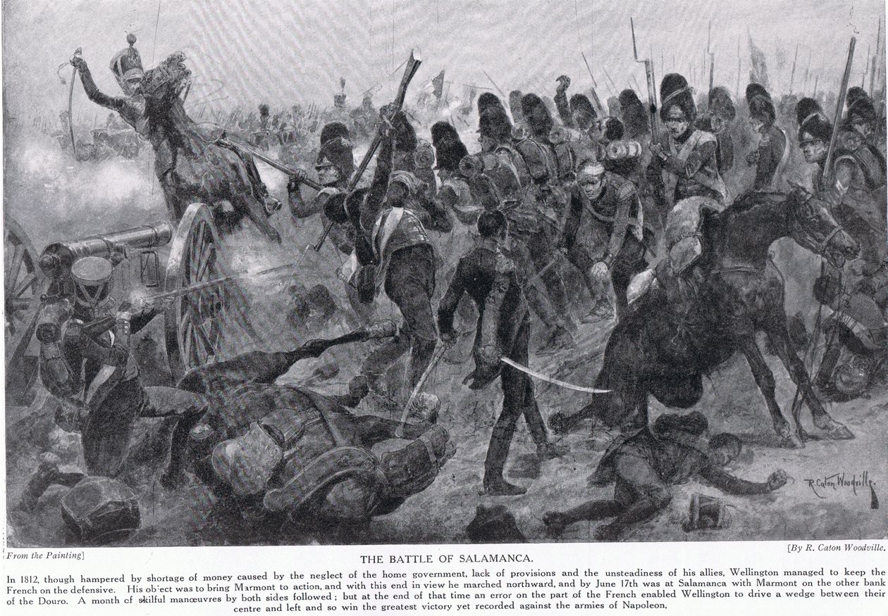 La Batalla de Salamanca, ilustración de 