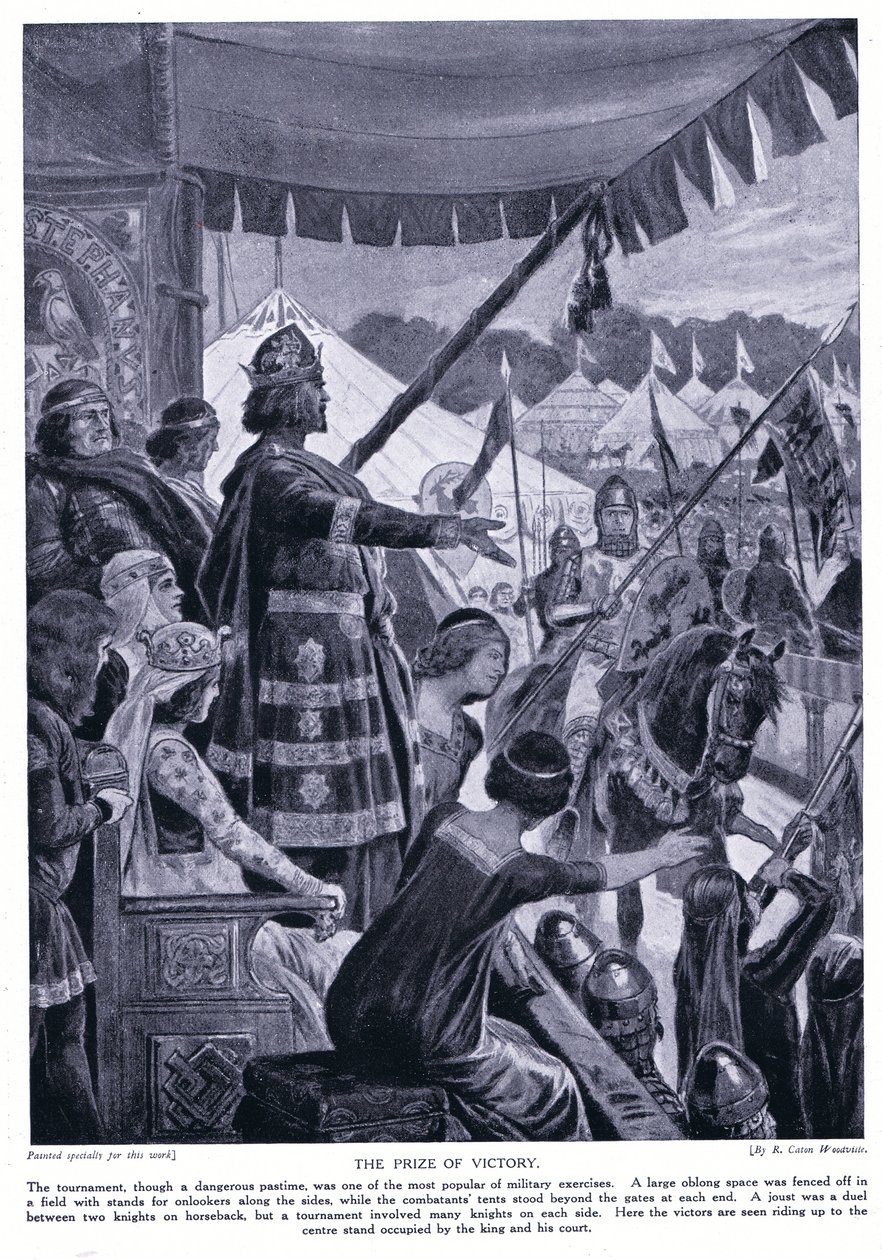 El premio de la victoria de Richard Caton Woodville junior