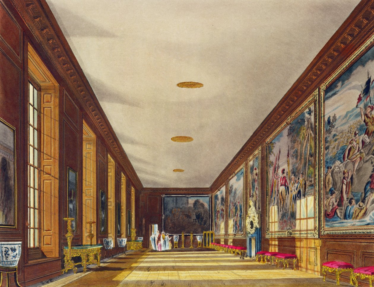El salón de baile, Hampton Court, de 