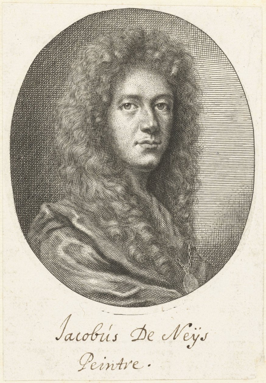 Retrato del pintor Jacob Denys de Richard Collin