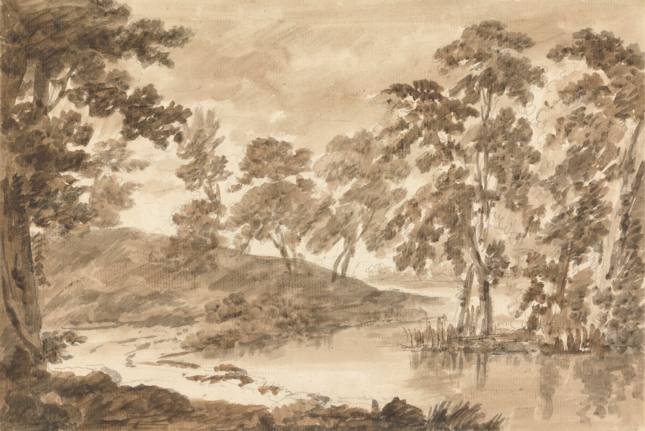 Paisaje forestal de Richard Cooper the Younger