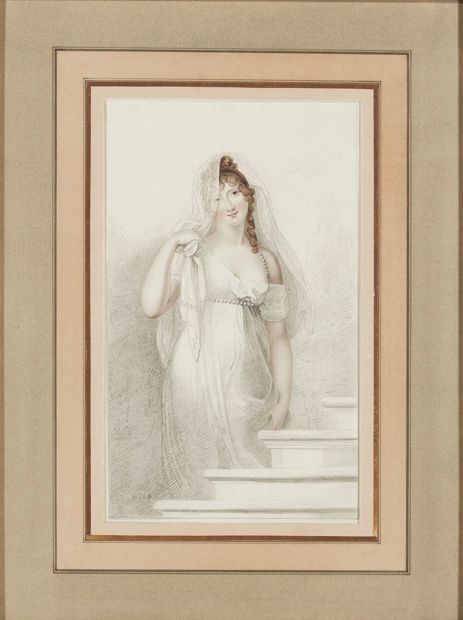 Retrato de Madame Récamier 1777-1849 de Richard Cosway