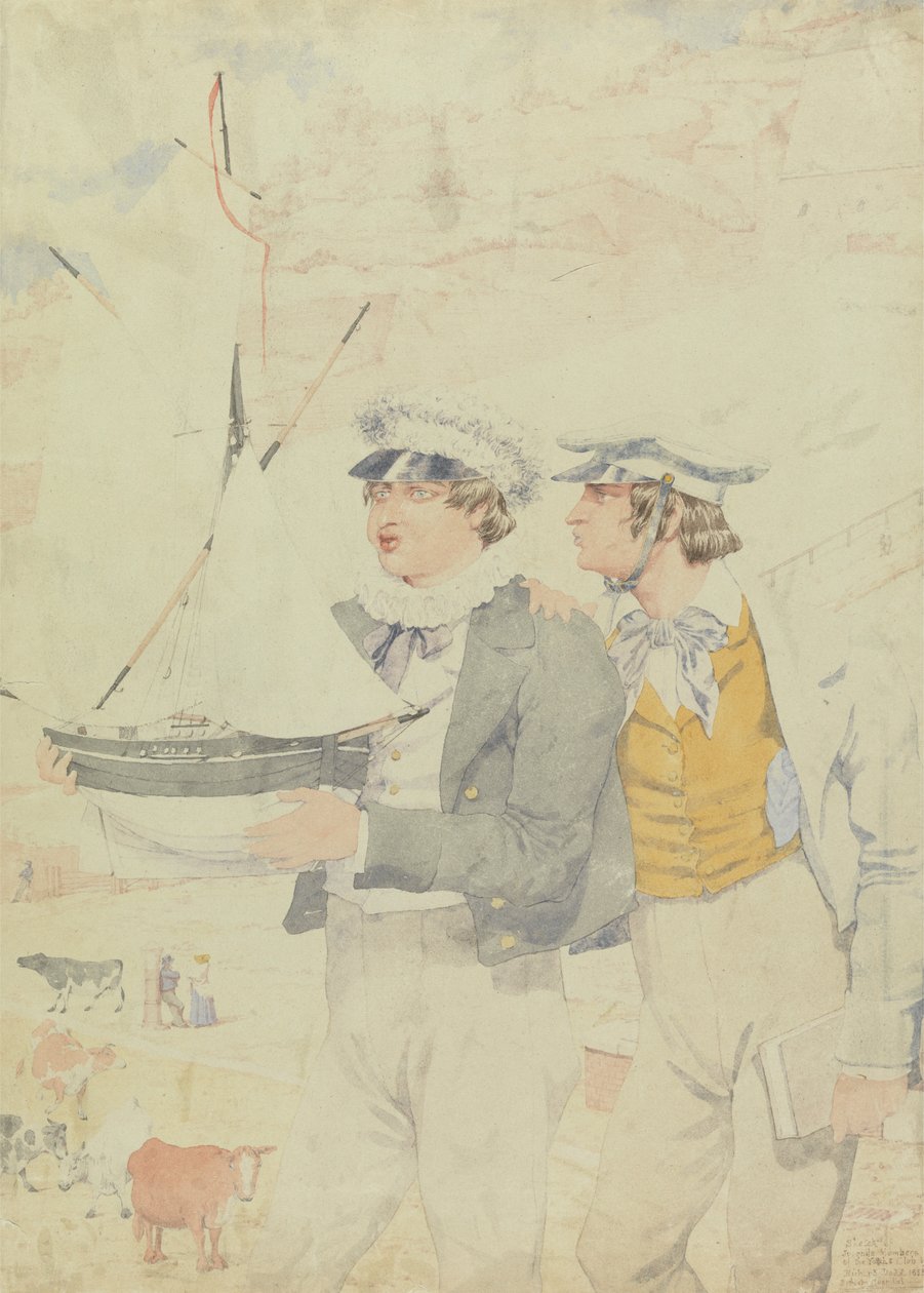 Miembros juveniles del Club Náutico de Richard Dadd