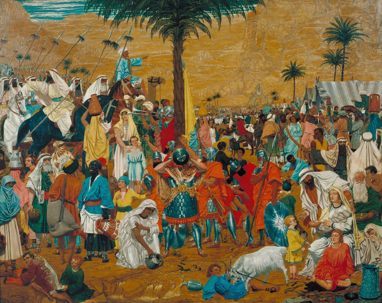 La huida a Egipto de Richard Dadd