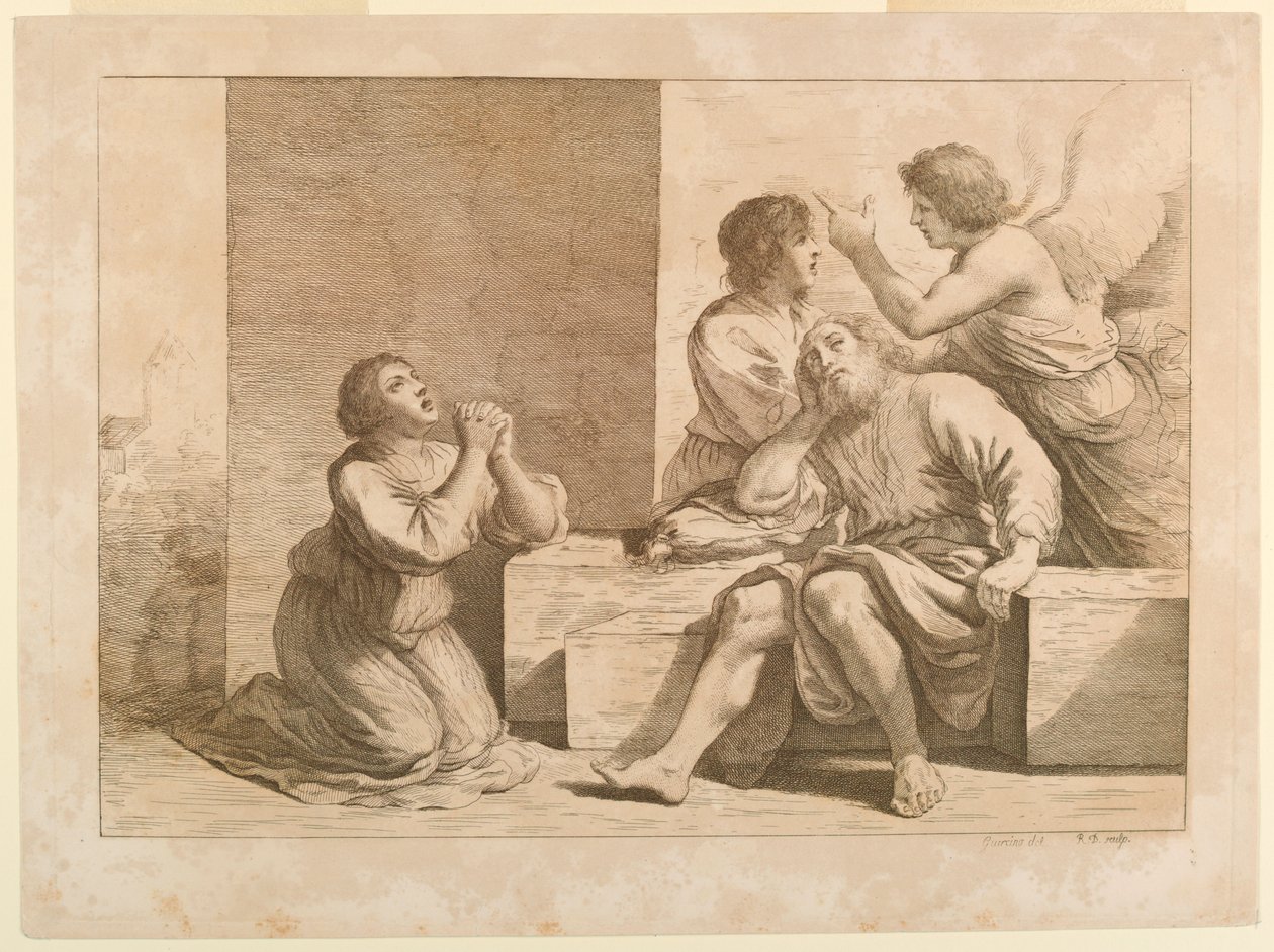 El Ángel Apareciendo a José de Richard Dighton