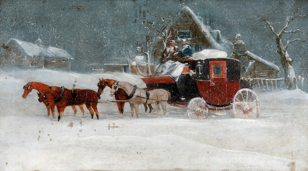 Entrenador en Tormenta de Invierno II de Richard Dodd Widdas
