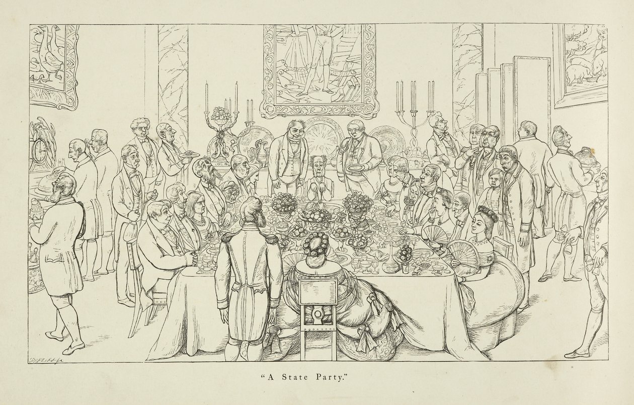 Un Estado Parte. Un gran evento social en un gran escenario. de Richard Doyle