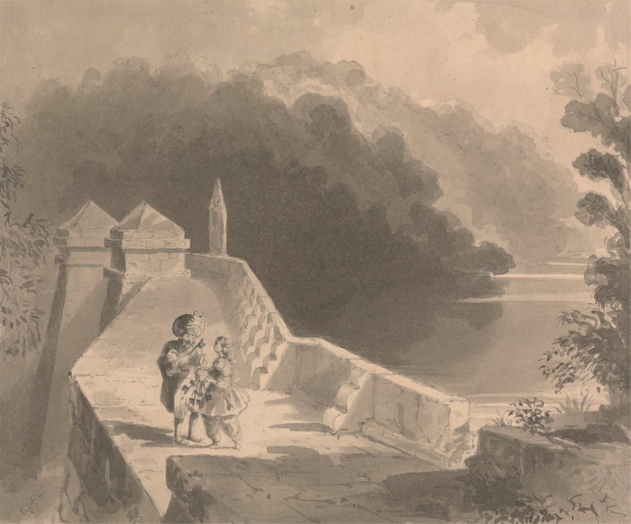 Barba Azul entrega las llaves de Fátima de Richard Doyle