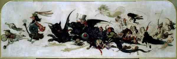 Cabalgando por el Aire de Richard Doyle