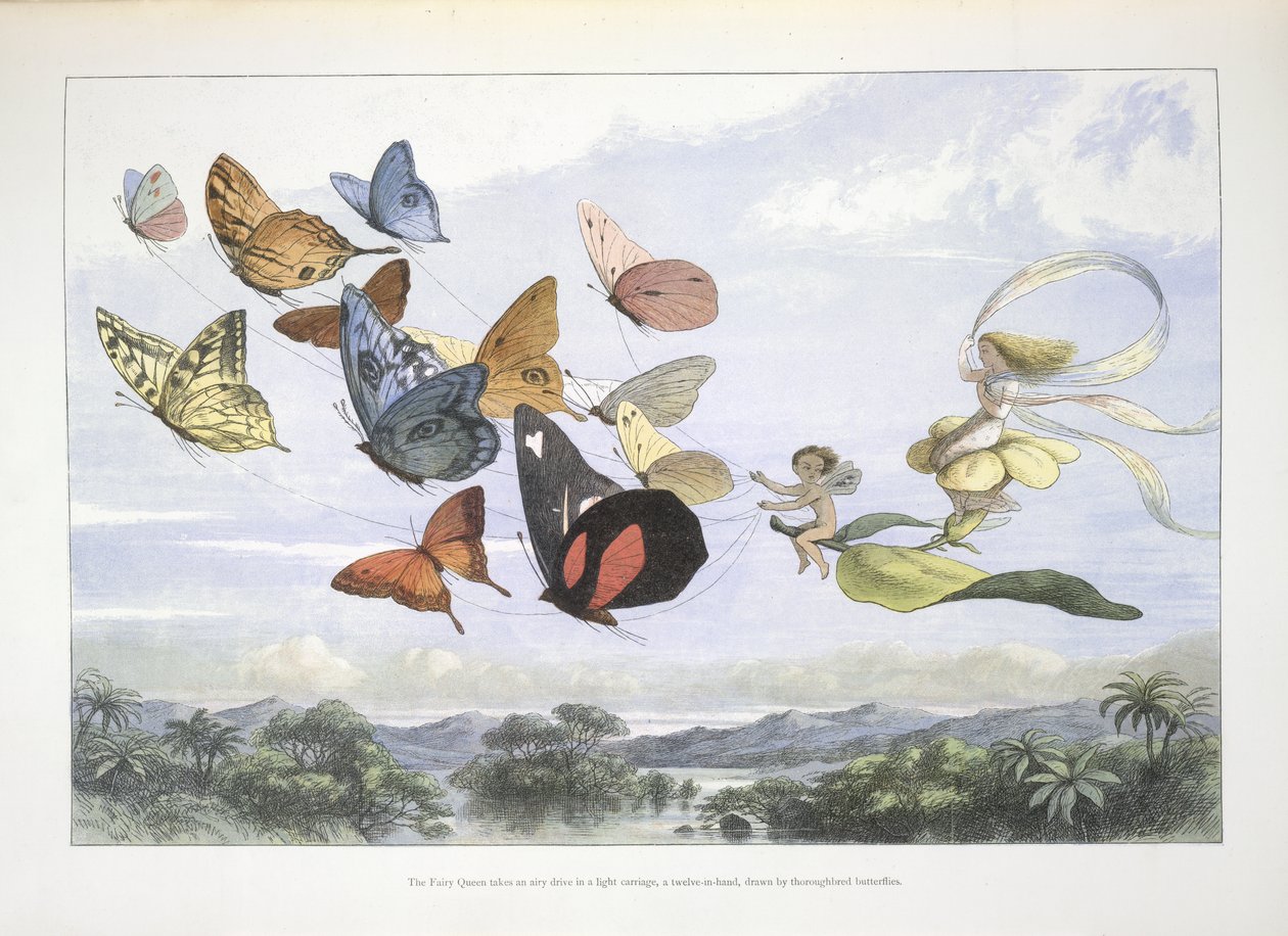 la reina de las hadas de Richard Doyle