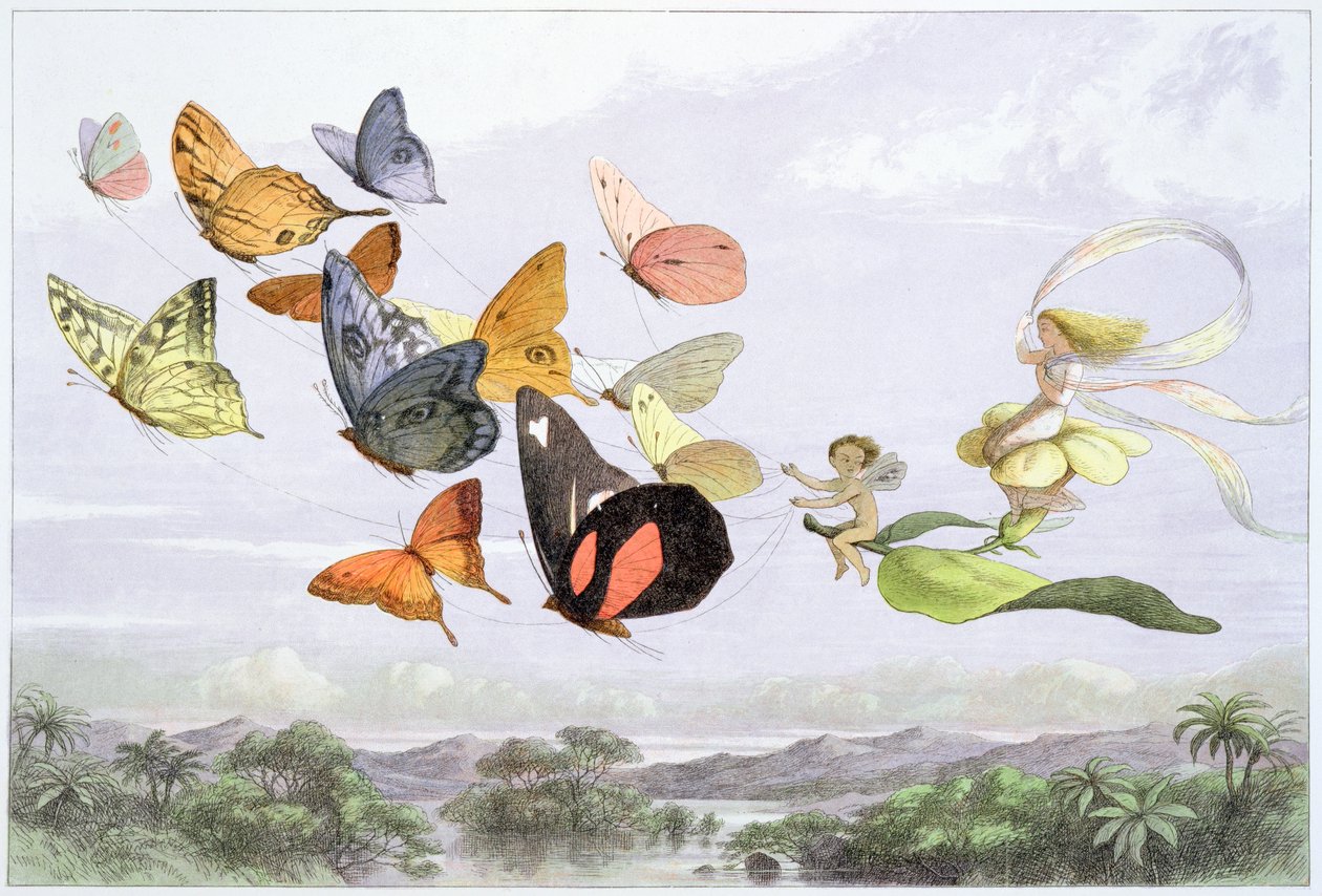 El carruaje de la reina de las hadas de Richard Doyle