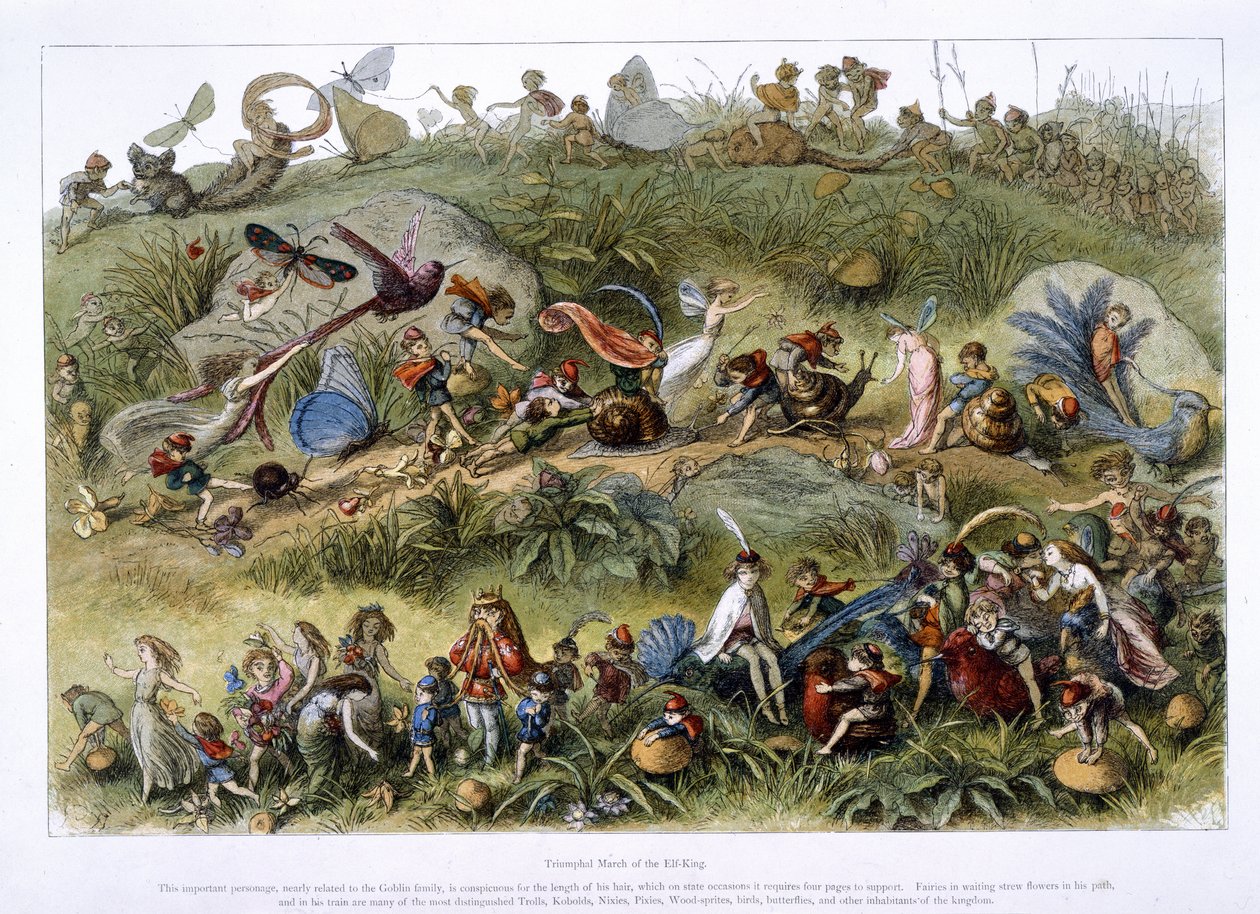Marcha triunfal del Rey Elfo de Richard Doyle