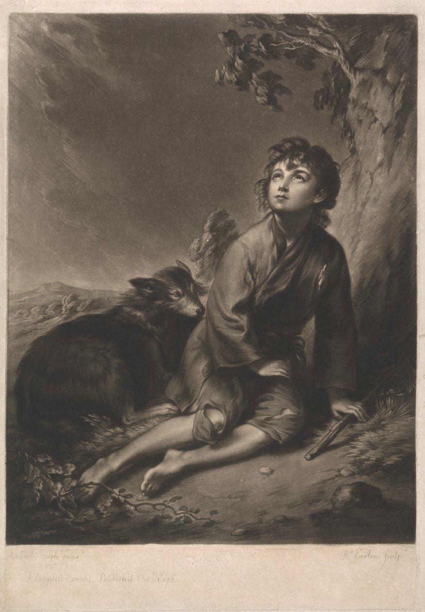Un pastorcillo de Richard Earlom