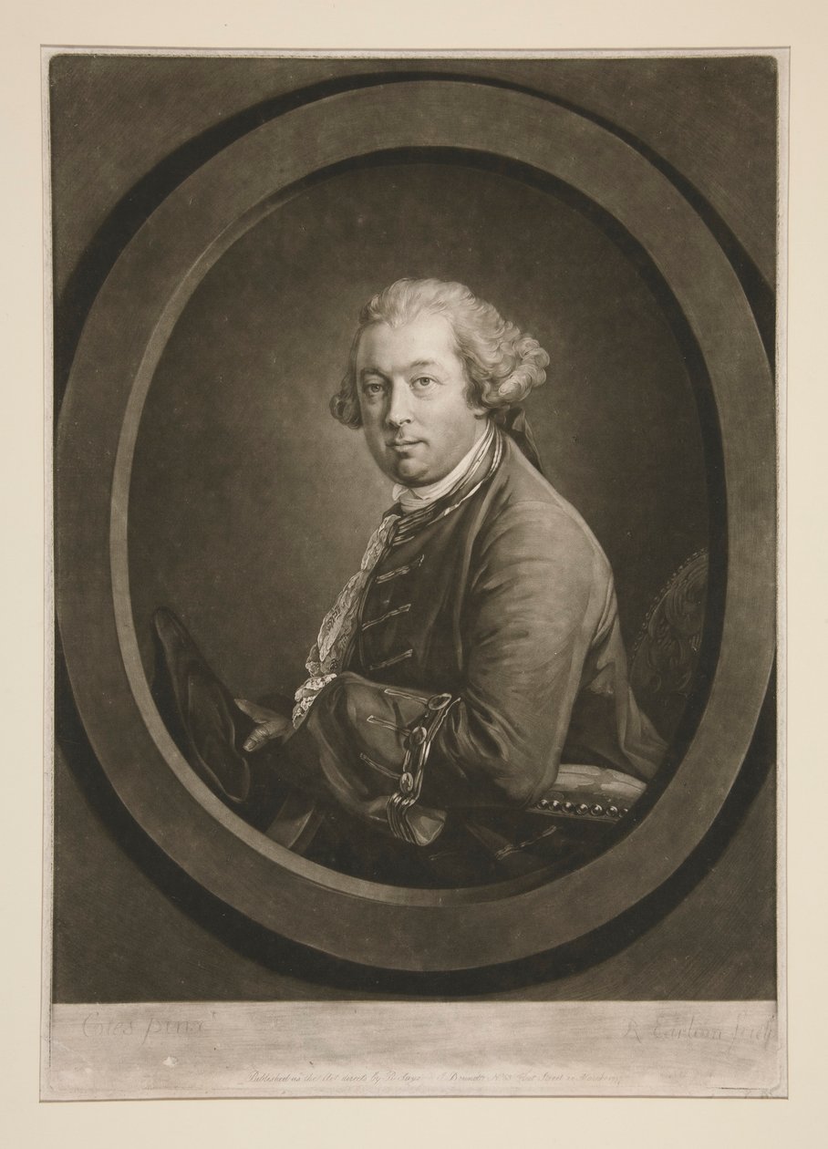 Tomas Pownall de Richard Earlom