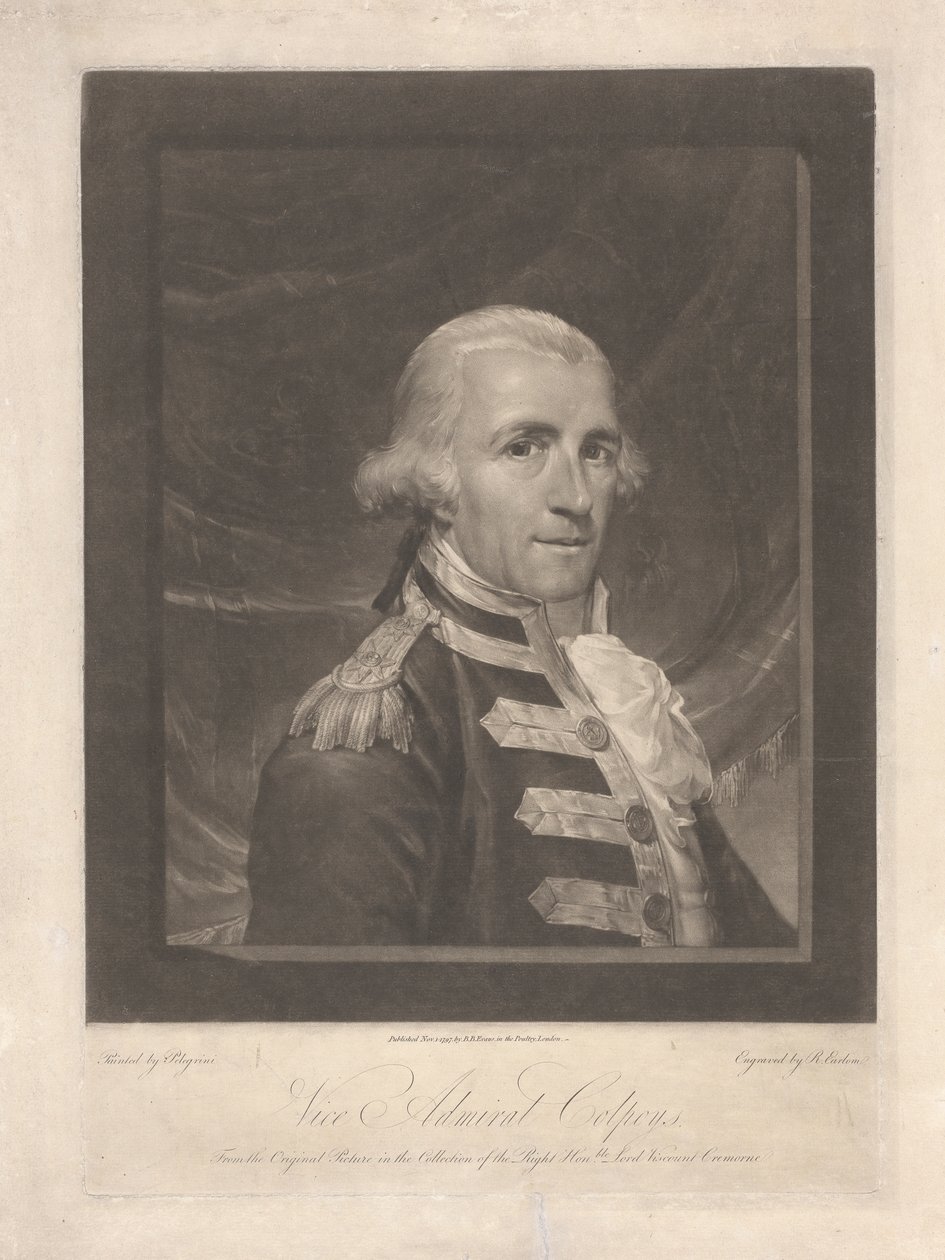 Vicealmirante Colpoys de Richard Earlom