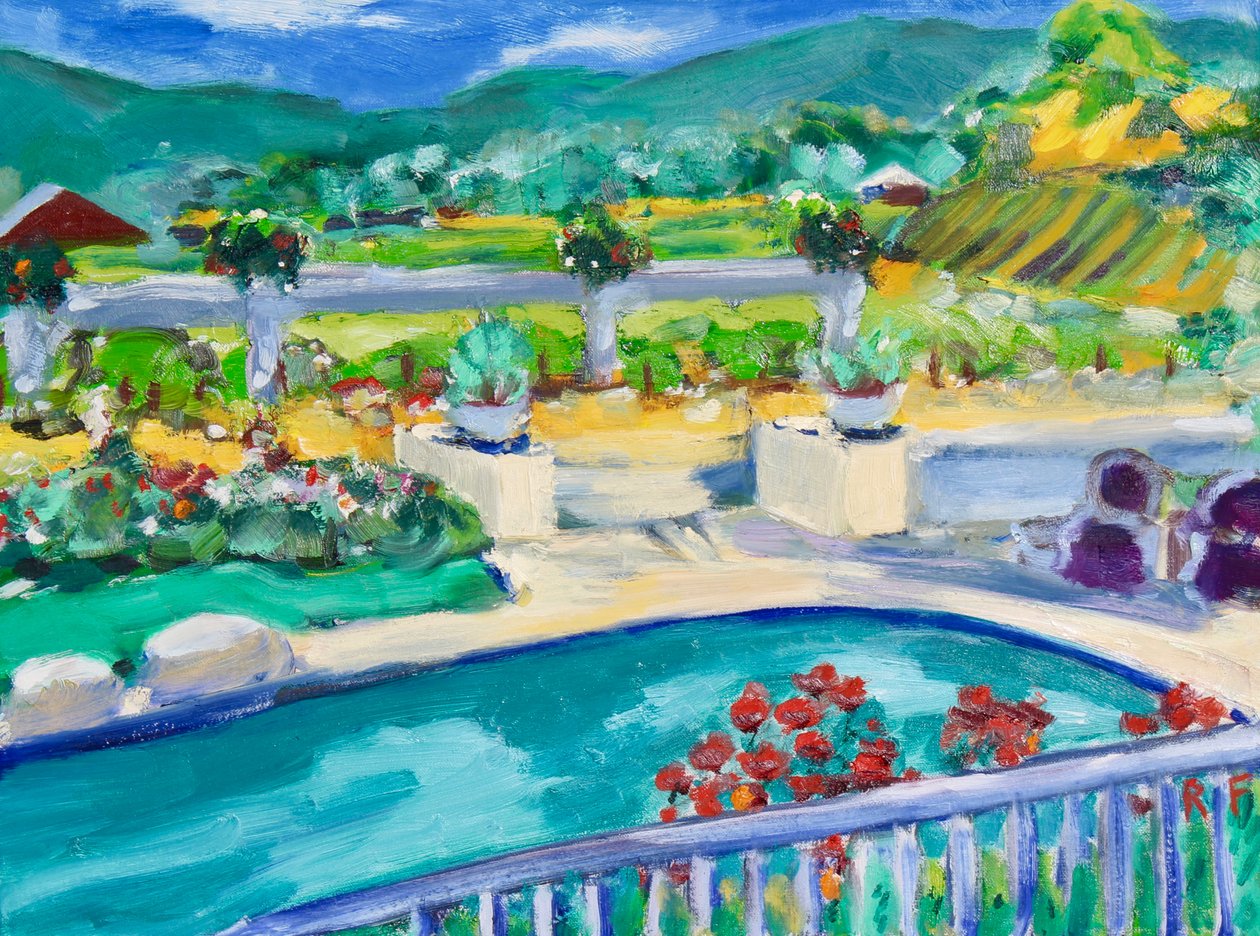 Patio trasero, Napa de Richard Fox