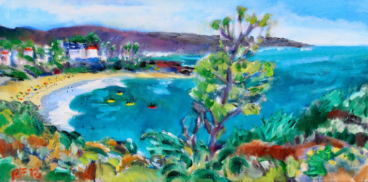 Bahía Creciente, Laguna Beach de Richard Fox