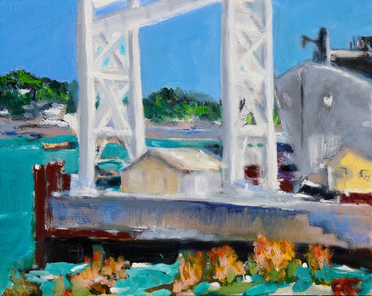 Grúa, Isla Mare, 2020 de Richard Fox