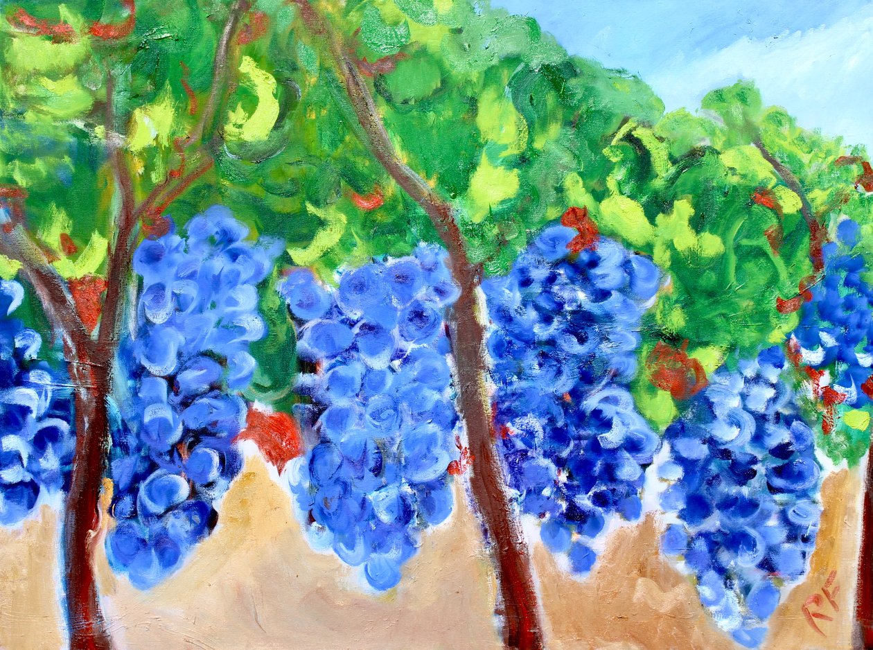 Uvas en la vid de Richard Fox