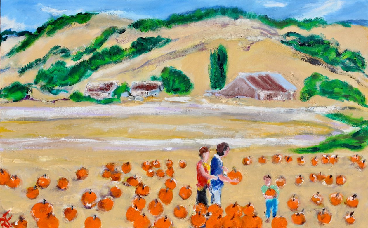 Eligiendo una calabaza, Nicasio de Richard Fox