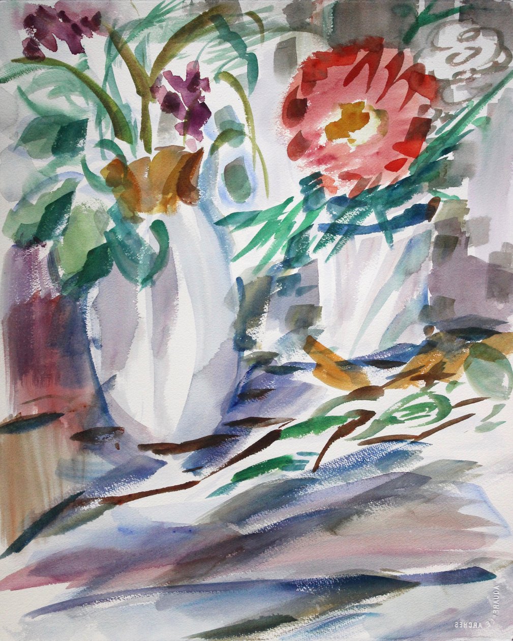 Naturaleza Muerta con Sombras Proyectadas, 2014 de Richard Fox