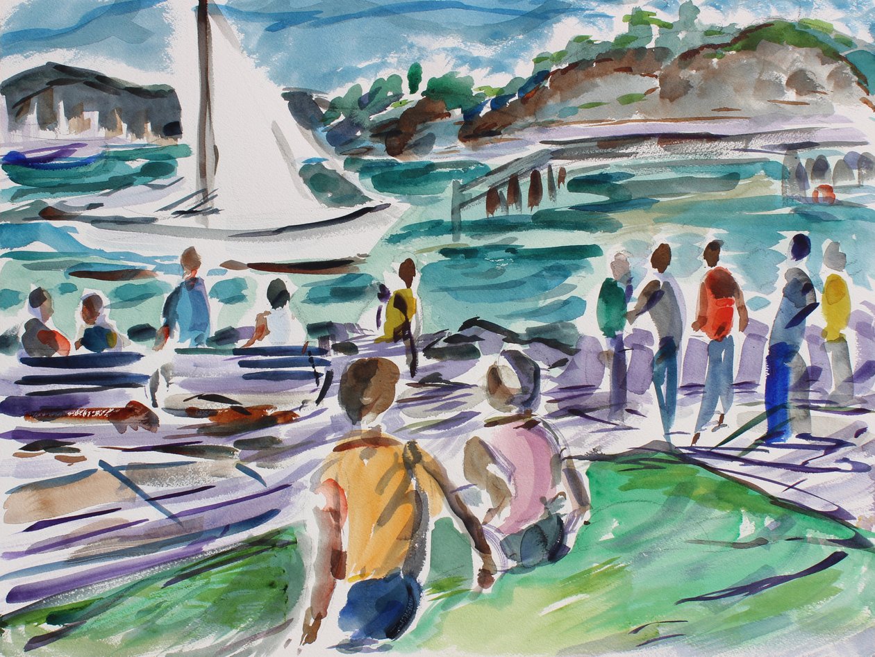 Paseo marítimo de Tiburón, 2017 de Richard Fox