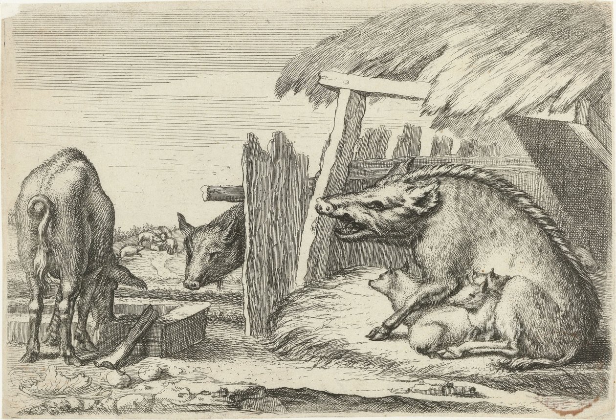 Cerdos en un corral
Animales después de varios artistas (título de la serie)
Animales después de varios artistas (título de la serie) de Richard Gaywood