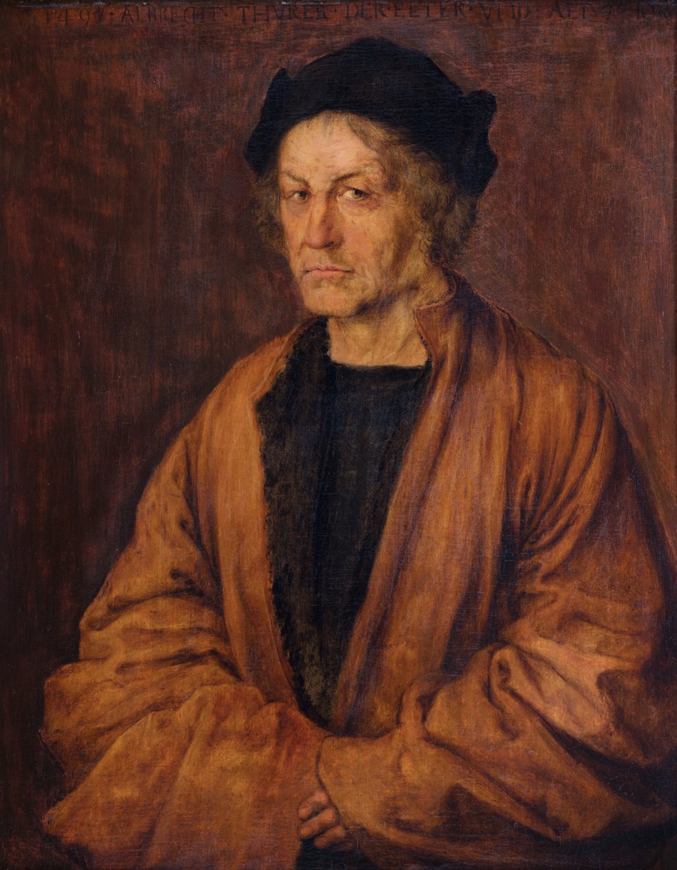 Un retrato del padre de Durero de Richard Greenbury