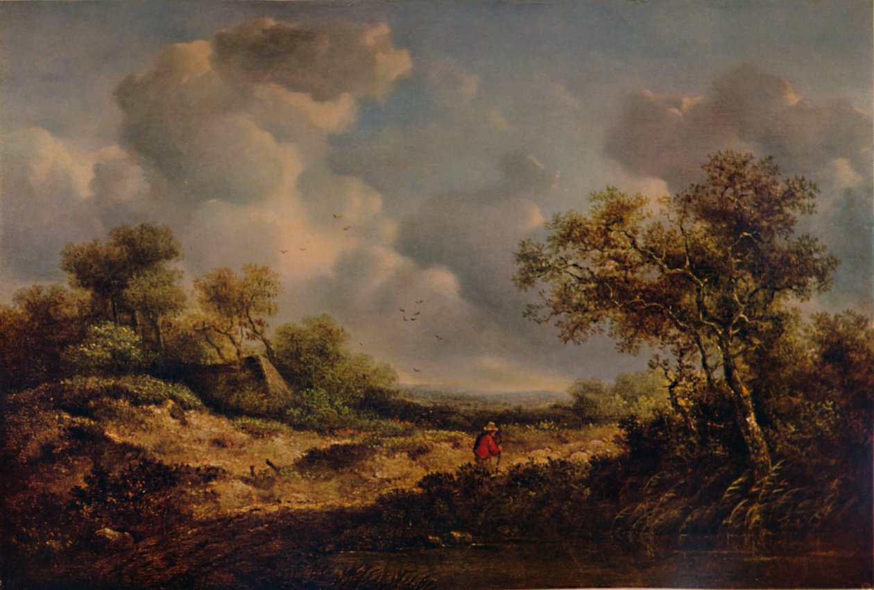 Una nube de tormenta, siglo XIX, 1935 de Richard Hilder