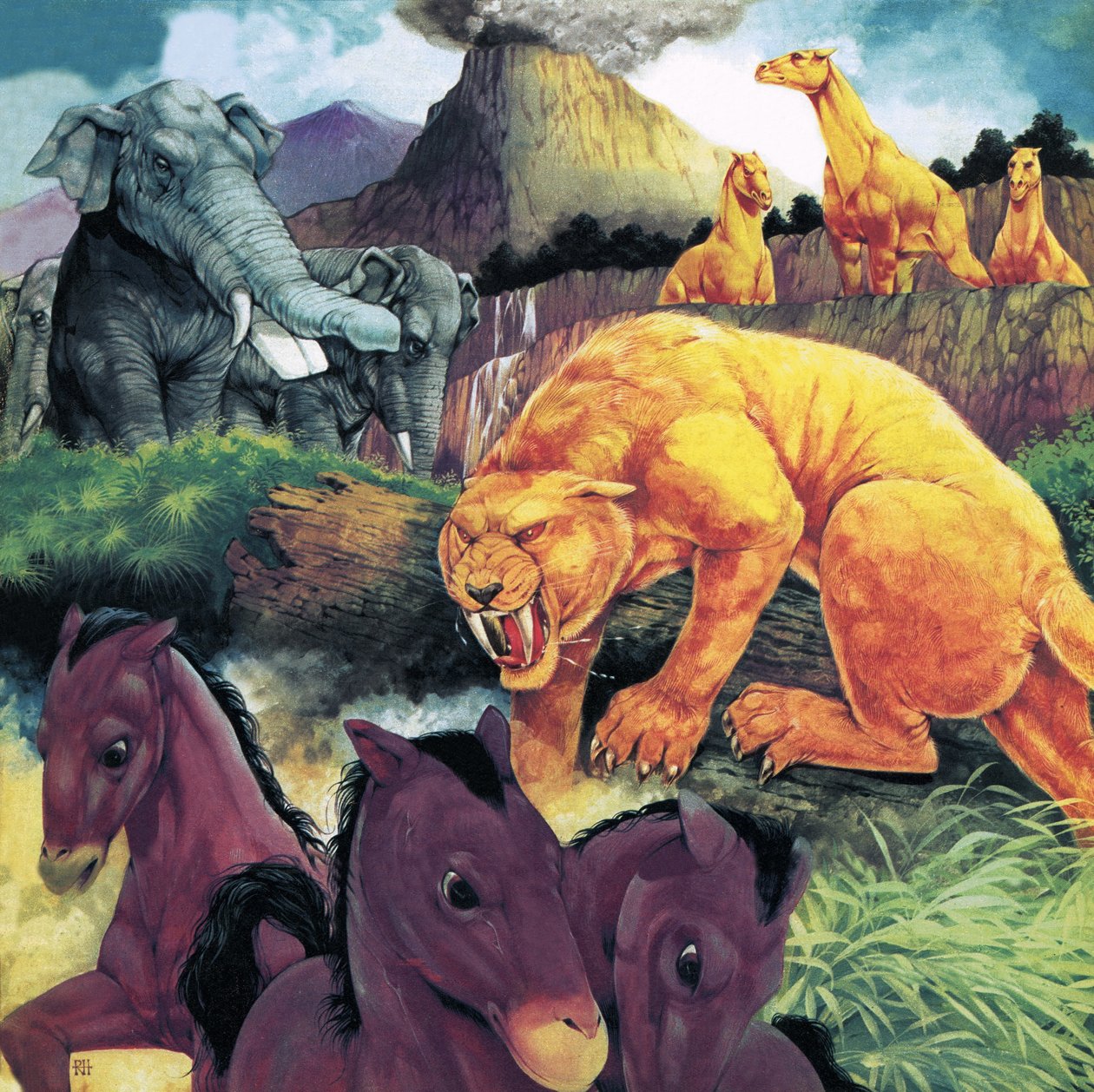 Bestias de antaño de Richard Hook