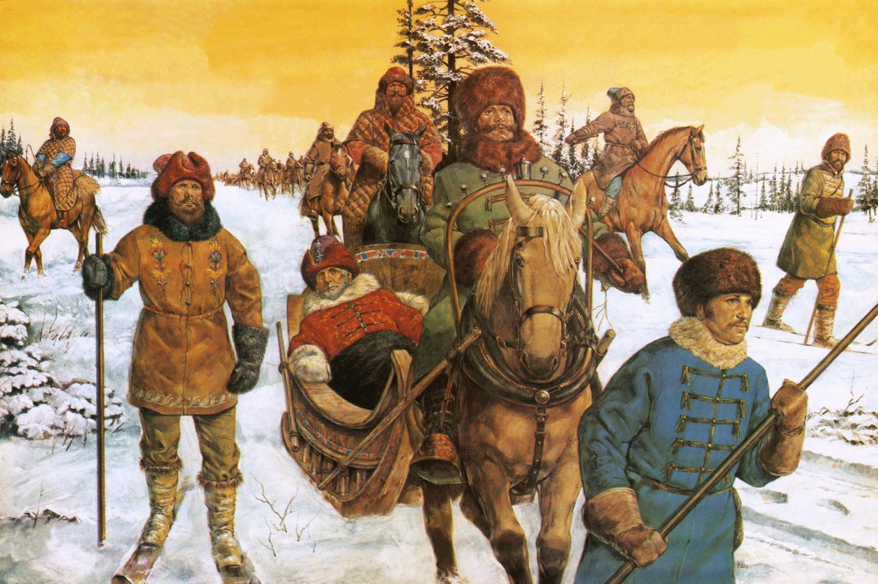 Iván el Grande en trineo de Richard Hook