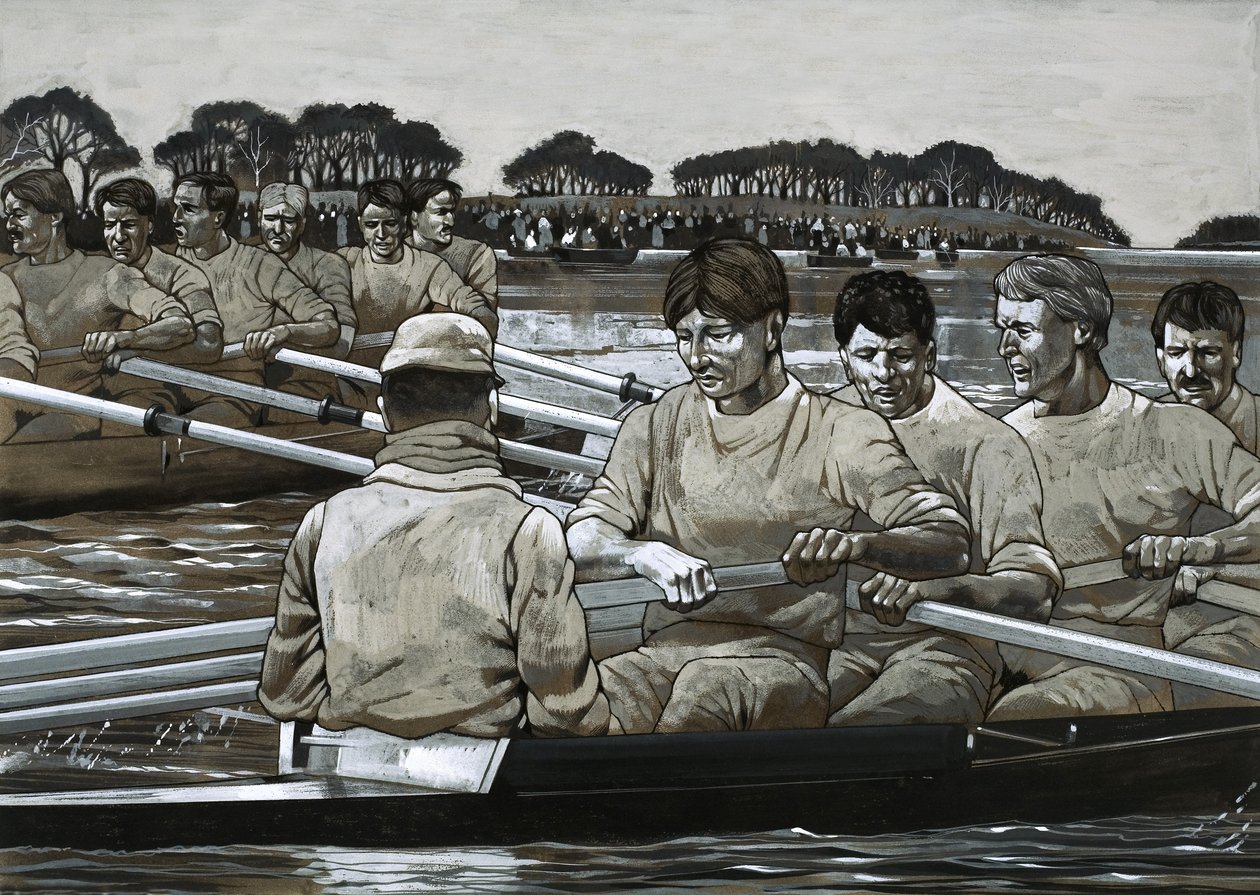 La regata Oxford vs. Cambridge de Richard Hook