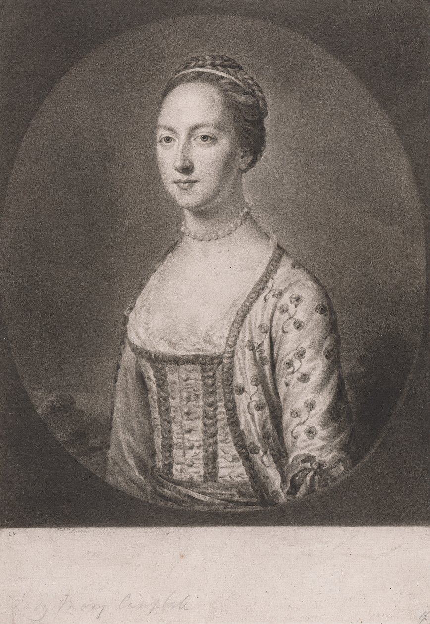 Lady Mary Campbell de Richard Houston