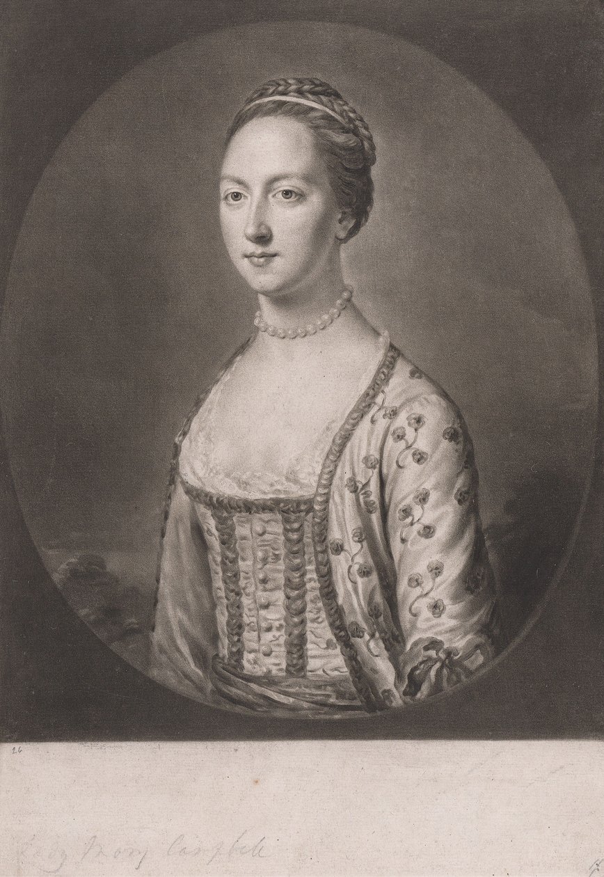 Lady Mary Campbell de Richard Houston