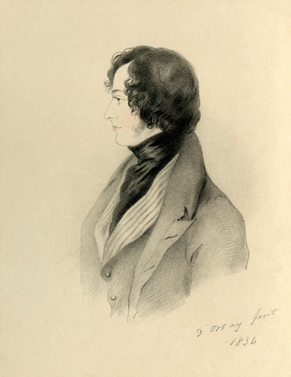 El Honorable Benjamin Disraeli MP, 1834 de Richard James Lane