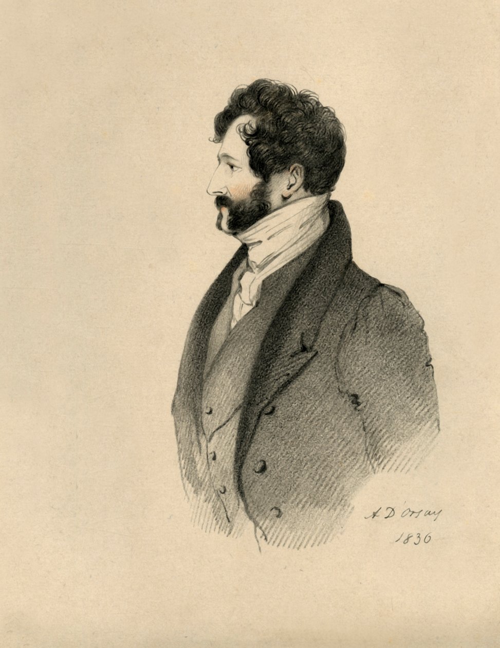 El Honorable Lincoln Stanhope, 1836 de Richard James Lane