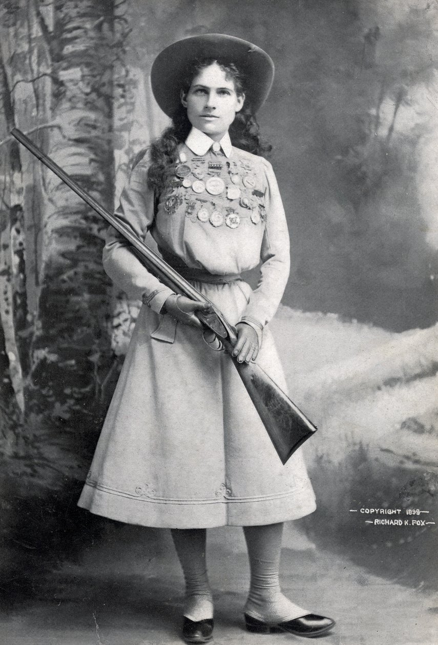 Annie Oakley, pub. c. 1899 de Richard Kyle Fox