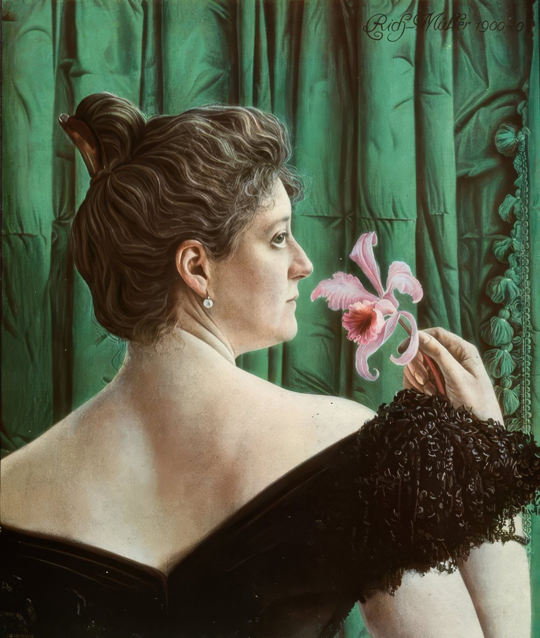 Retrato de una dama de Richard Mueller