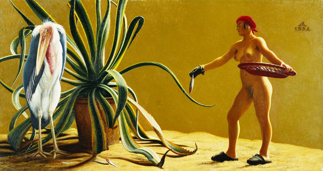 Alimentando al marabú de Richard Muller