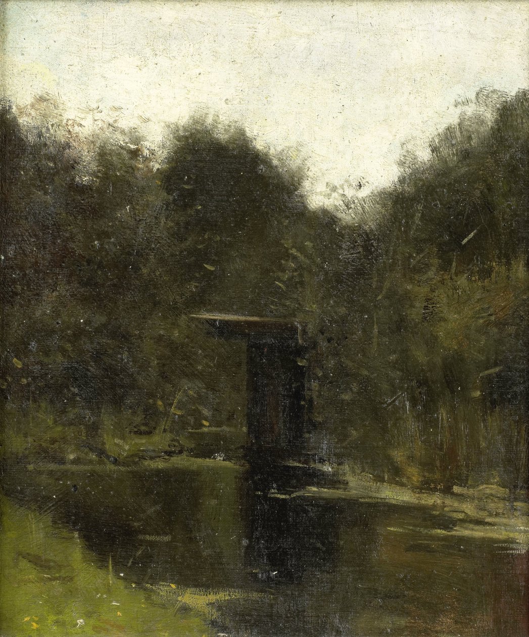 Rincón de un estanque cerca de Breukelen de Richard Nicolaüs Roland Holst