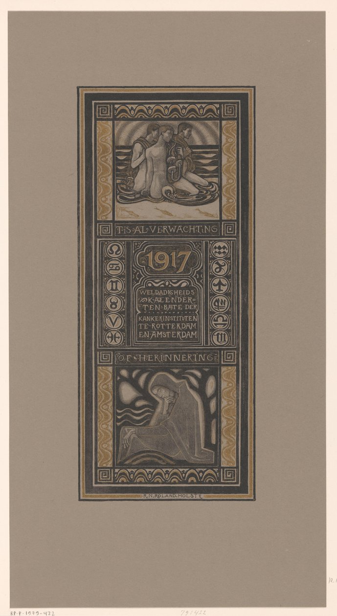 Calendario benéfico para 1917

