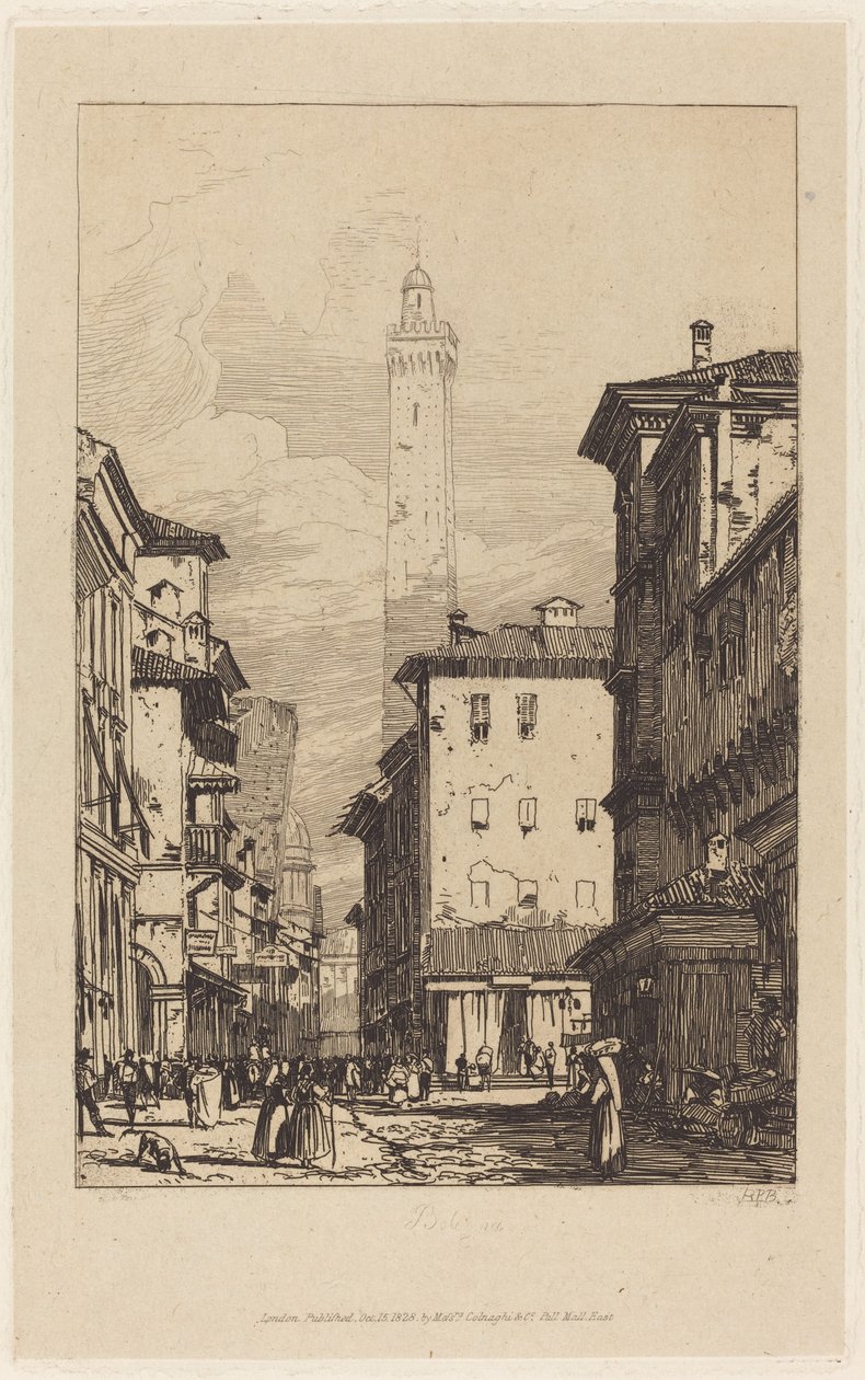 Bolonia de Richard Parkes Bonington