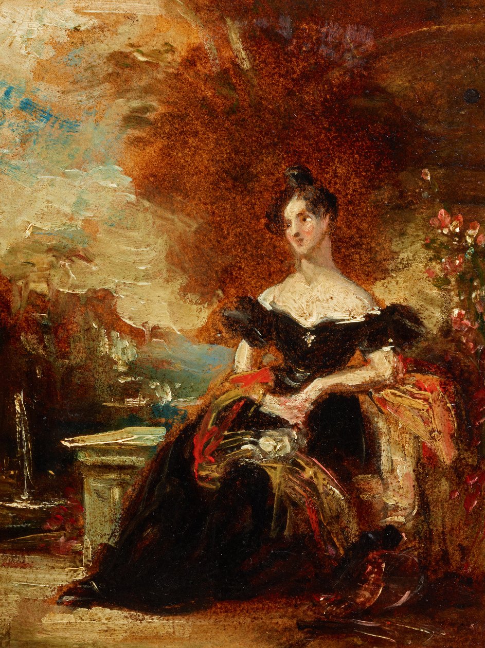 Retrato de una mujer de Richard Parkes Bonington