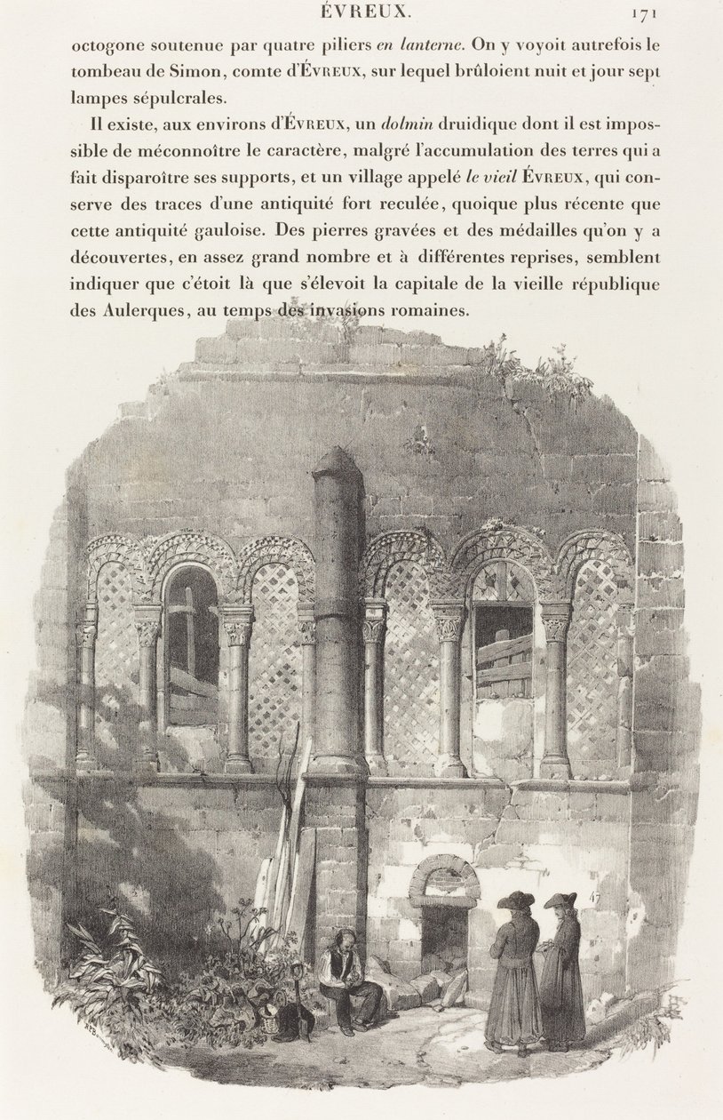 Iglesia de Saint-Taurin, Evreux de Richard Parkes Bonington